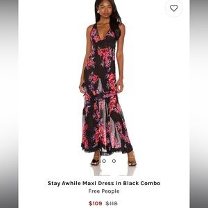Floral Free People Maxi Dress